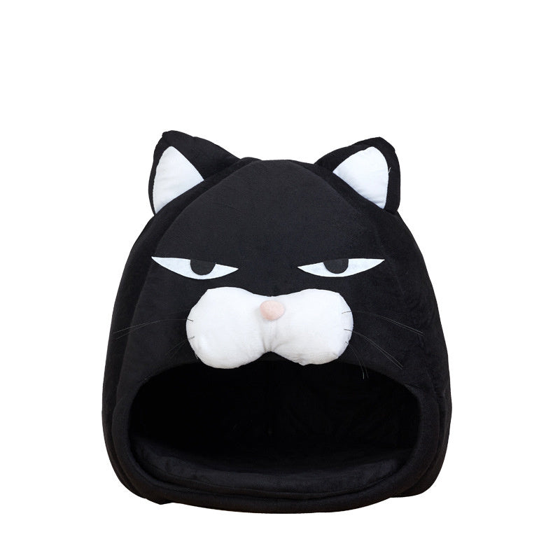 Cama Refugio para Gatos Tipo Casa
