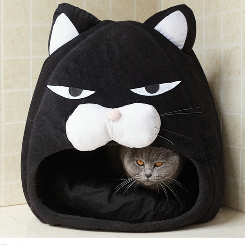 Cama Refugio para Gatos Tipo Casa