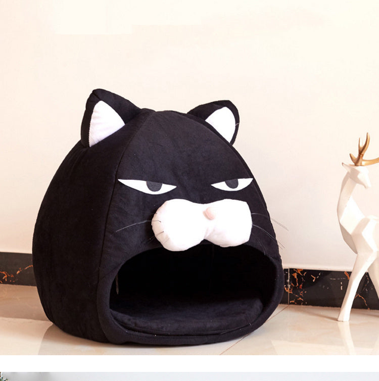 Cama Refugio para Gatos Tipo Casa