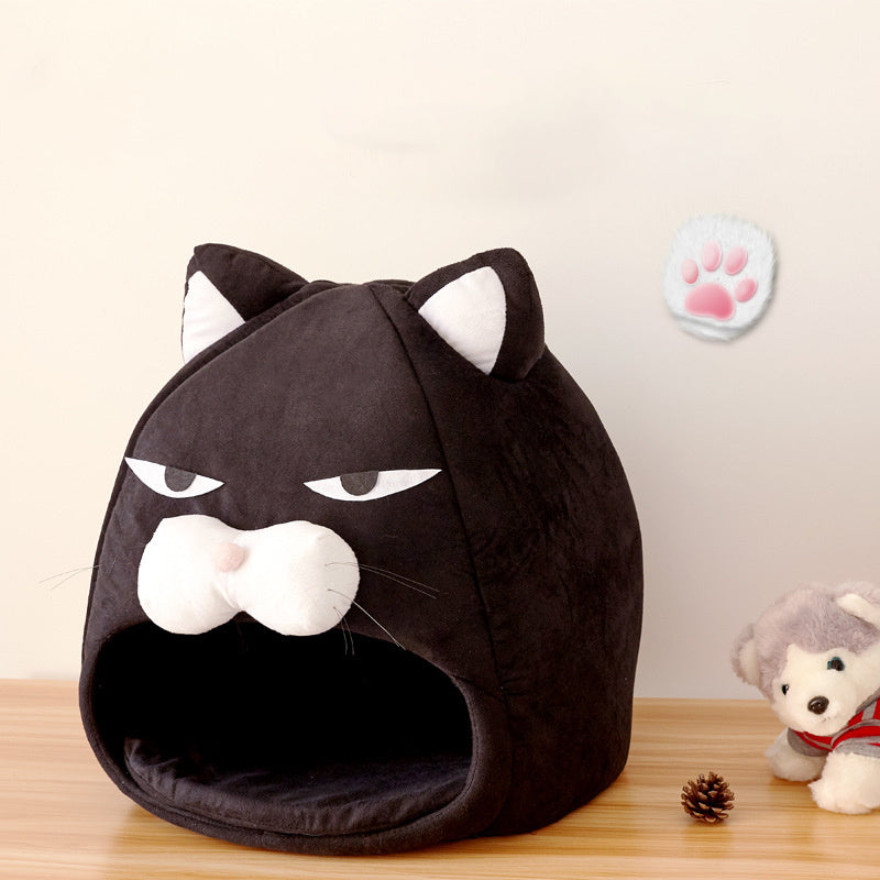 Cama Refugio para Gatos Tipo Casa