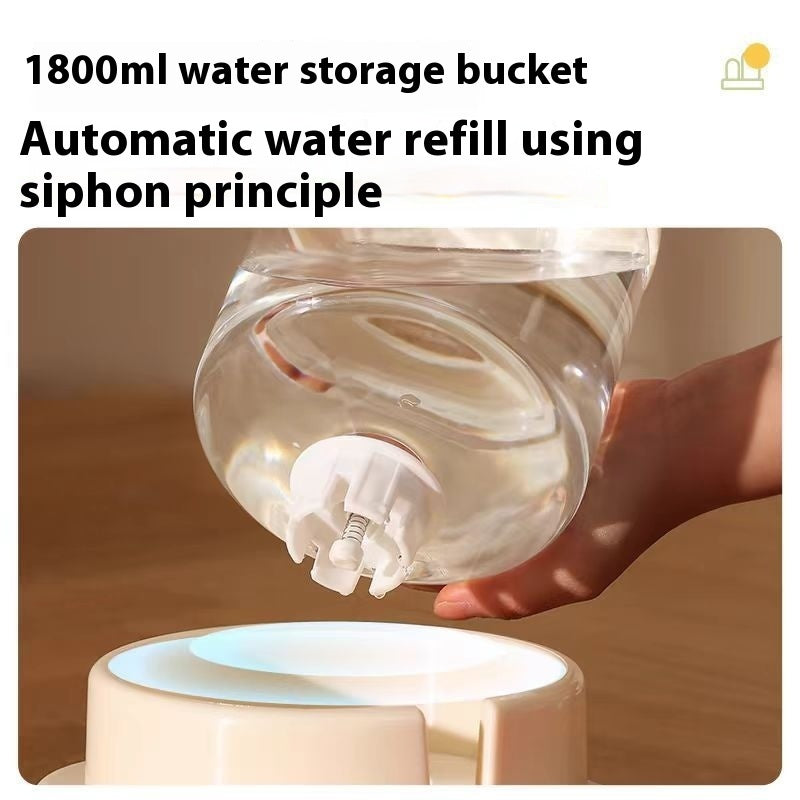 Large Capacity Automatic Pet Food and Water Dispenser