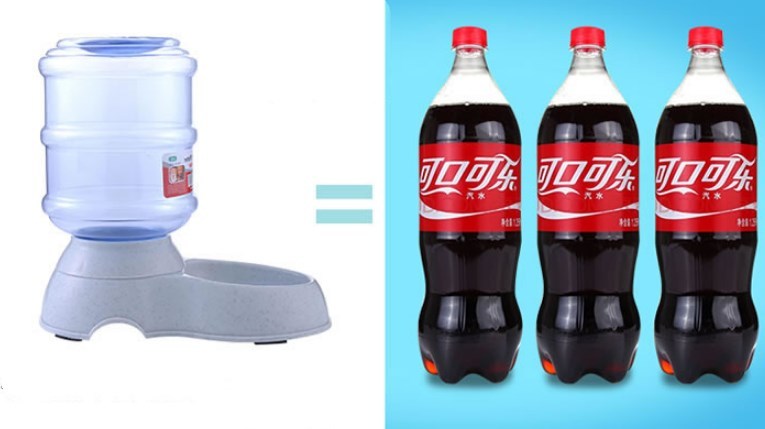Large Capacity Automatic Pet Food and Water Dispenser