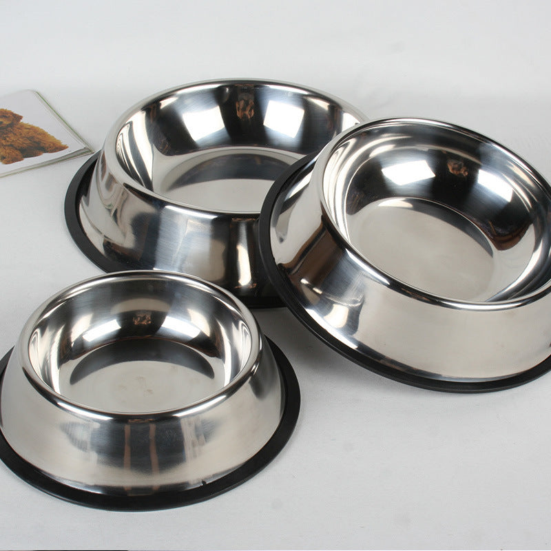 Non-Slip Stainless Steel Pet Bowl