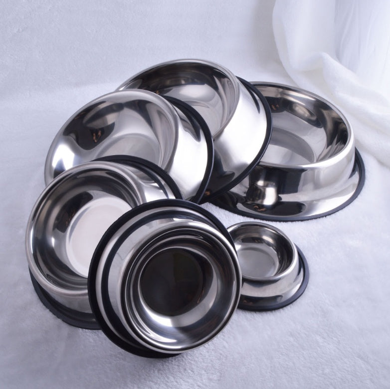 Non-Slip Stainless Steel Pet Bowl