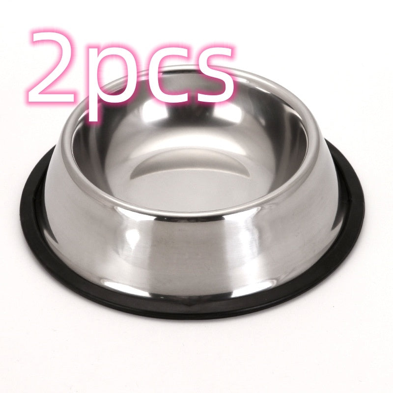 Non-Slip Stainless Steel Pet Bowl