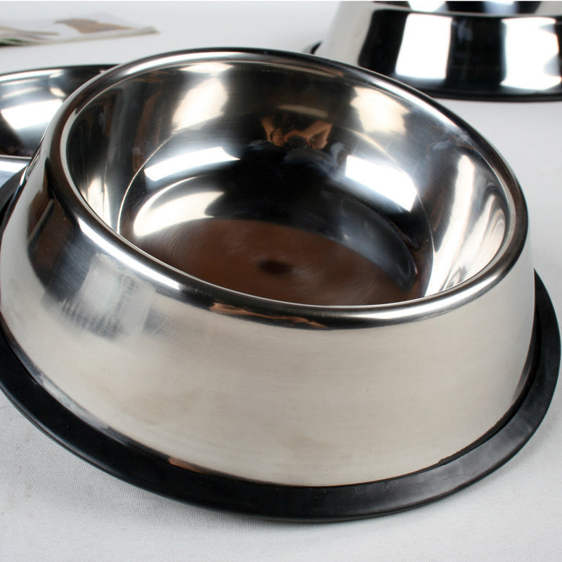 Non-Slip Stainless Steel Pet Bowl