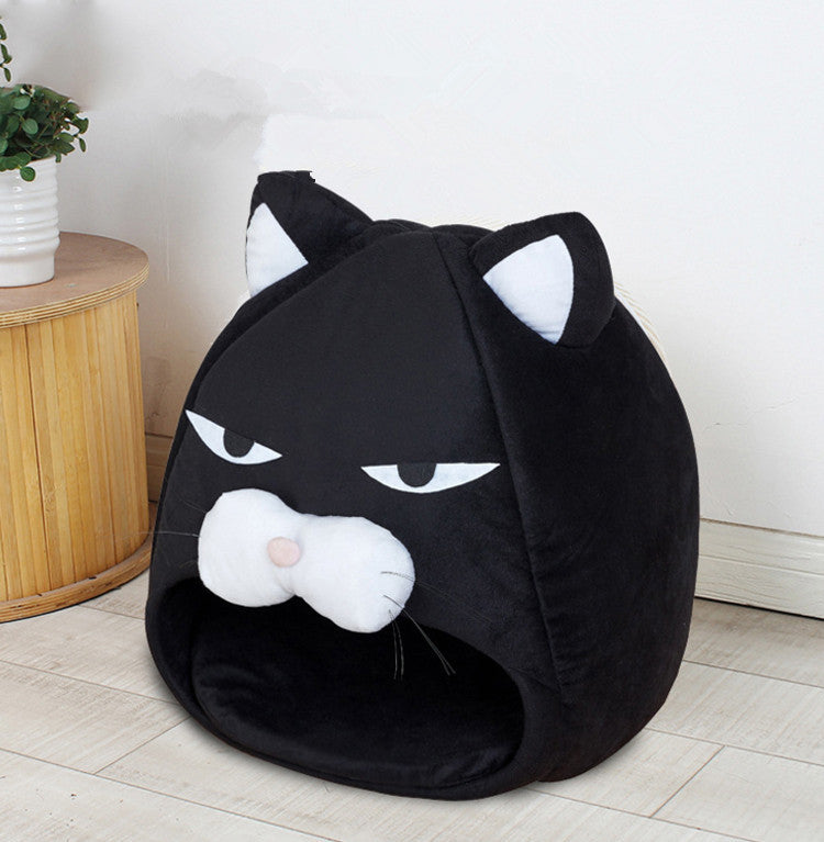 Cama Refugio para Gatos Tipo Casa