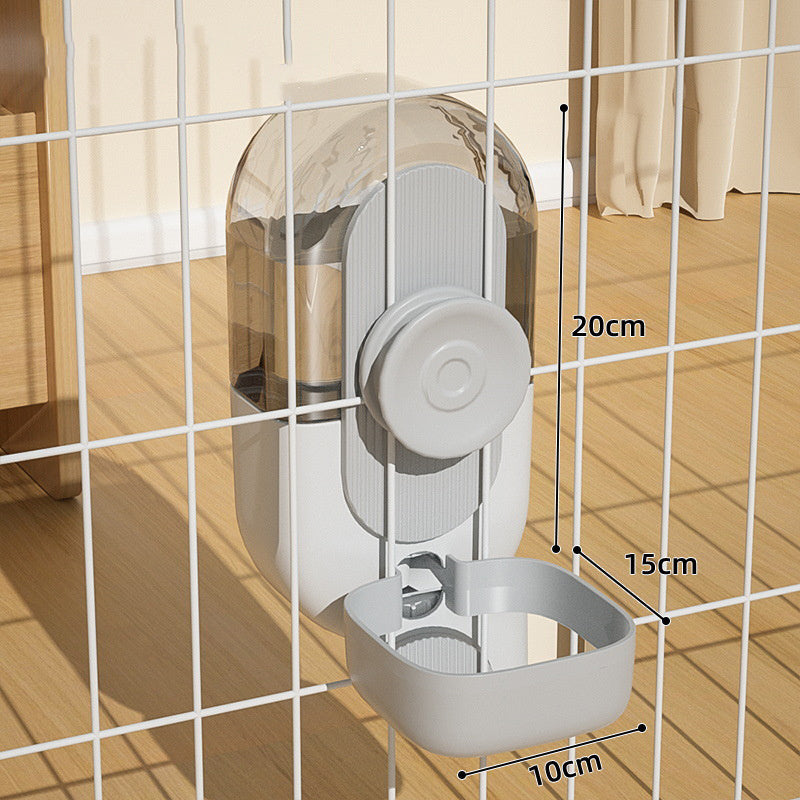 Automatic Hanging Cage Food and Water Dispenser (Gravity Feeding System)