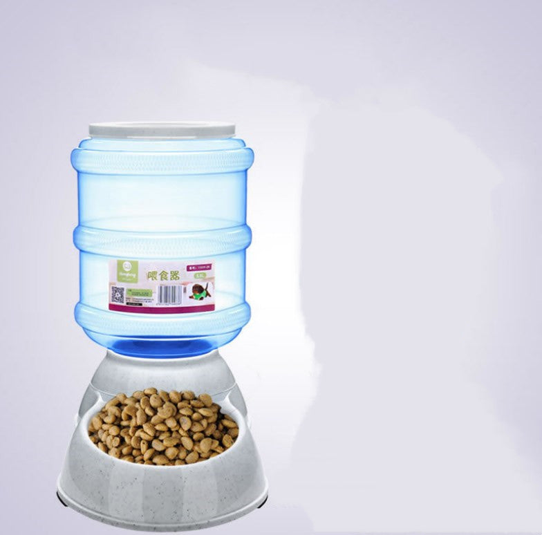 Large Capacity Automatic Pet Food and Water Dispenser