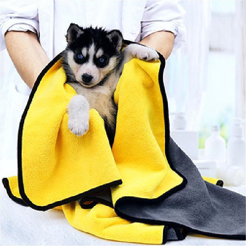 Toalla Absorbente para Ducha de Mascotas