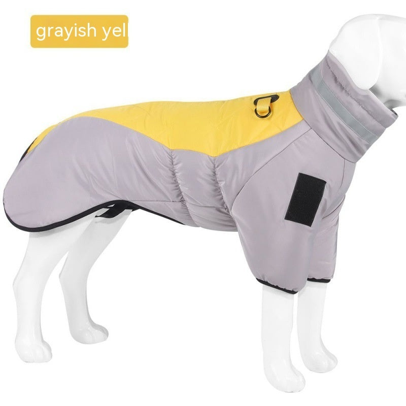 Abrigo Acolchado Impermeable para Perros