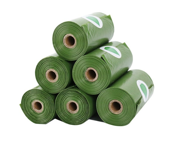 Bolsas Biodegradables para Residuos de Mascotas con Dispensador