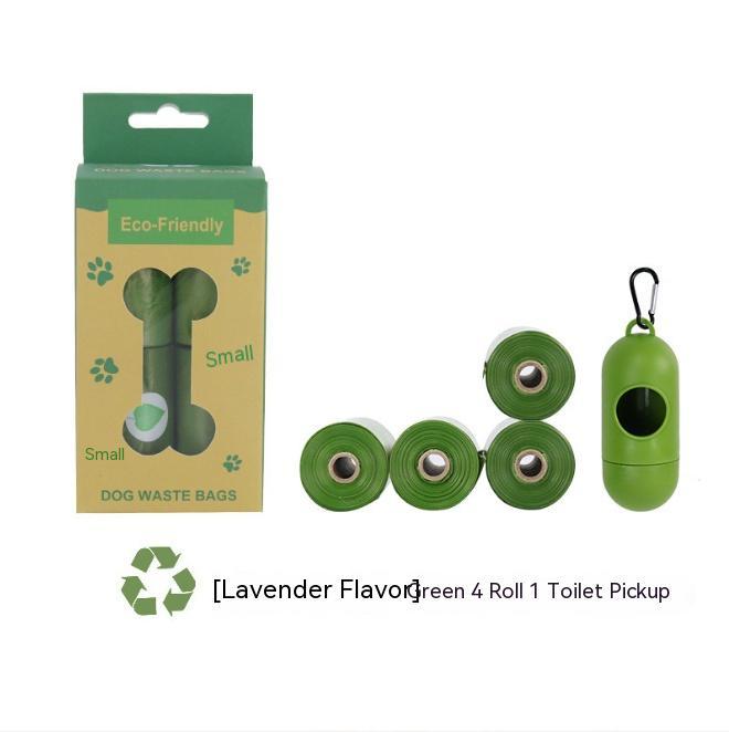 Bolsas Biodegradables para Residuos de Mascotas con Dispensador