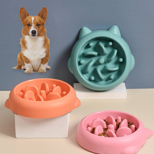 Cuenco de Alimentación Lenta para Mascotas