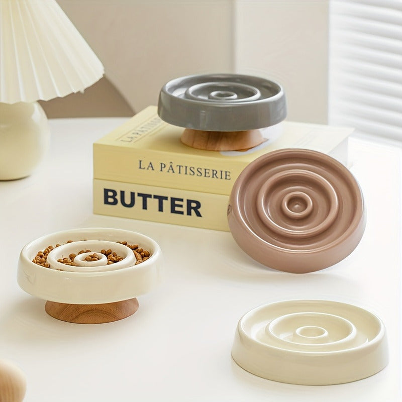 Slow Feeding Ceramic Pet Bowl