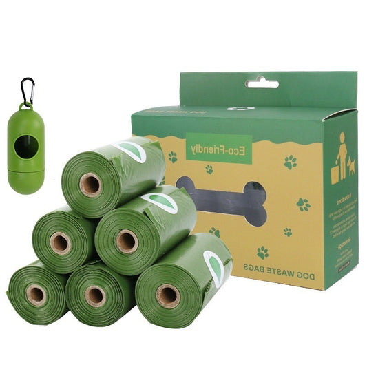 Bolsas Biodegradables para Residuos de Mascotas con Dispensador
