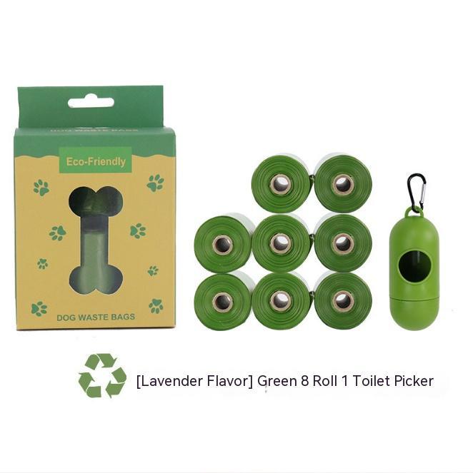 Bolsas Biodegradables para Residuos de Mascotas con Dispensador