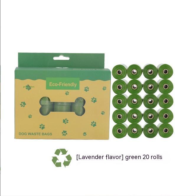 Bolsas Biodegradables para Residuos de Mascotas con Dispensador