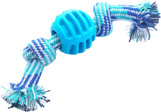 Juguete Masticable con Cuerda para Limpieza Dental de Perros